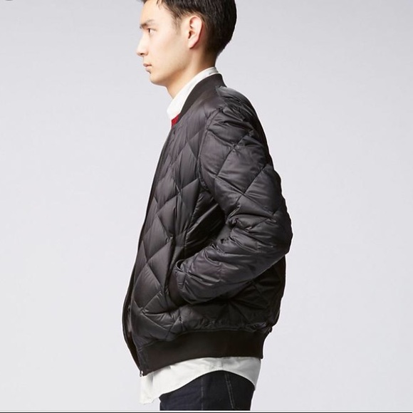 uniqlo down bomber jacket